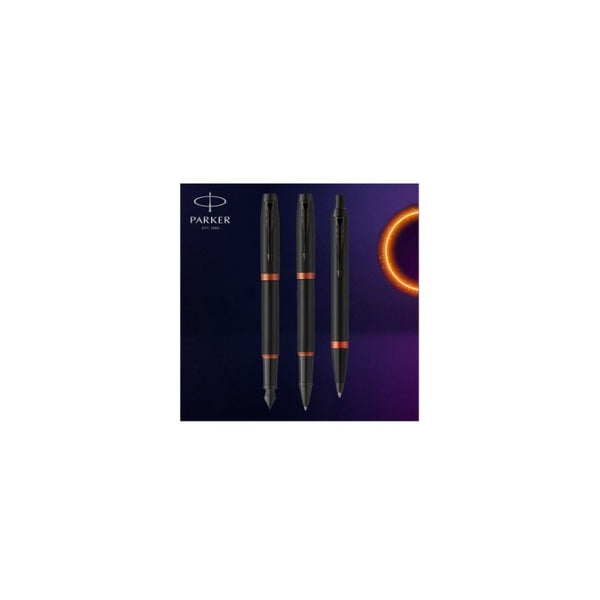 Lapicera Boligrafo Parker Im Vibrant Rings Flame Orange