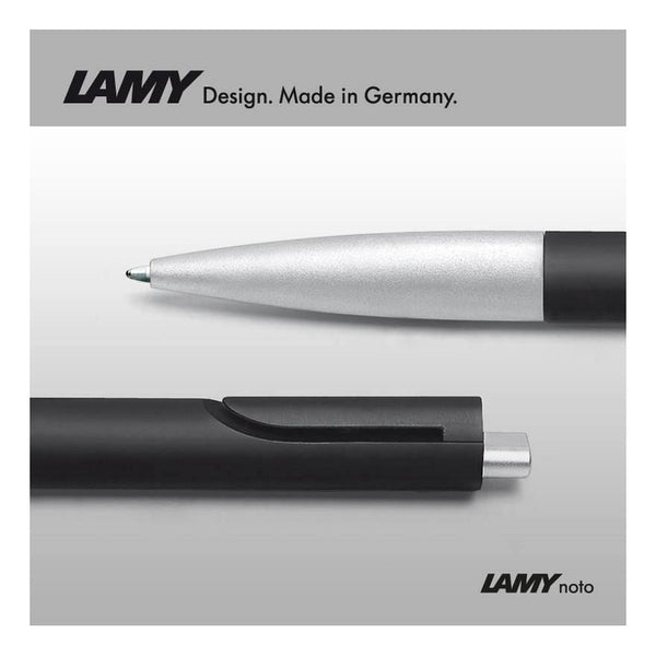 Lapicera Boligrafo Lamy Noto Black Black