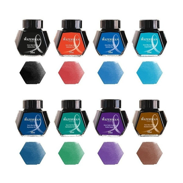 Tinta Pluma Fuente Waterman - 50 Ml - Absolute Brown