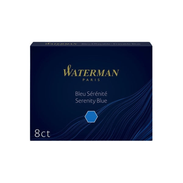 Set Cartridges Waterman - Serenity Blue (8 Unids).