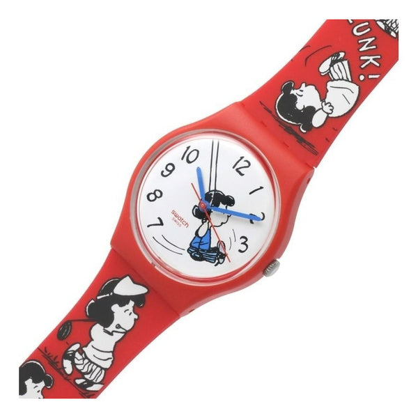Reloj Swatch Peanuts Klunk! So28z106