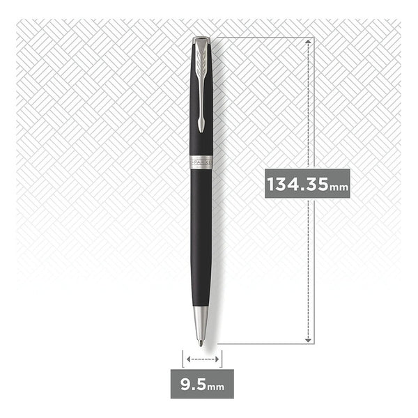Lapicera Boligrafo Parker Sonnet Matte Lacquered Black Ct